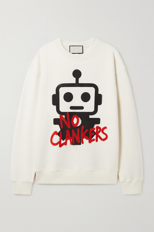 Women's No Clackers Raglan Crewneck Sweatshirt